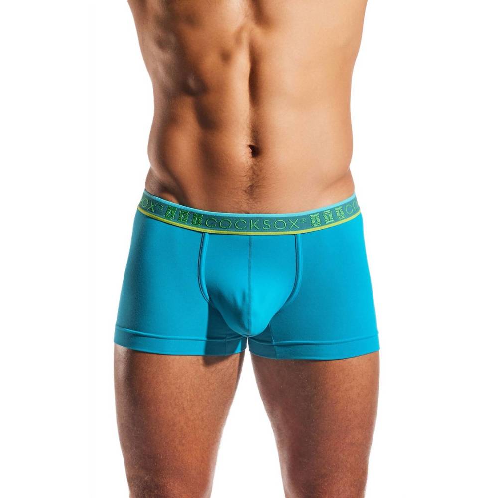 NEW COCKSOX men's boxer brief in sea breeze